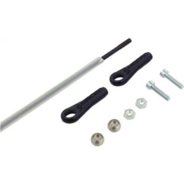 RUDDER CONTROL ROD L=860 Hirobo HELI Parts