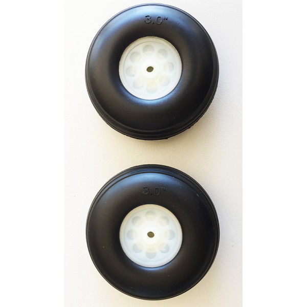 PU WHEEL 3" H30mm (2pcs)