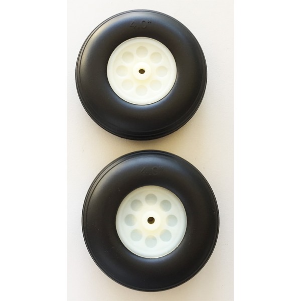 PU WHEEL 4" H35mm (2pcs)