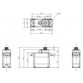 SERVO MICRO ANALOG 4,8-6v 1,5-1,7Kg 0,15-0,12Sec