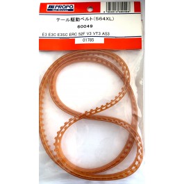Radio control helicopters, JR HELI DIVISION JR60049 TAIL DRIVE BELT (564XL) AIRSKIPPER 30