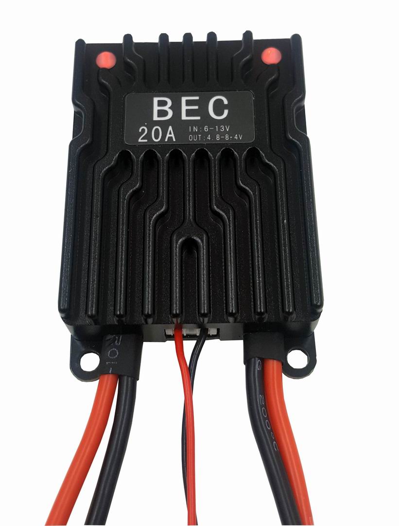 Battery voltage regulators BEC, UBEC
